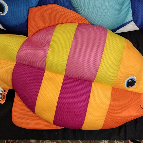2 Large Beanbag Plush Fish - Large Plush Pillow - Disney Fish - Picture 12 of 13